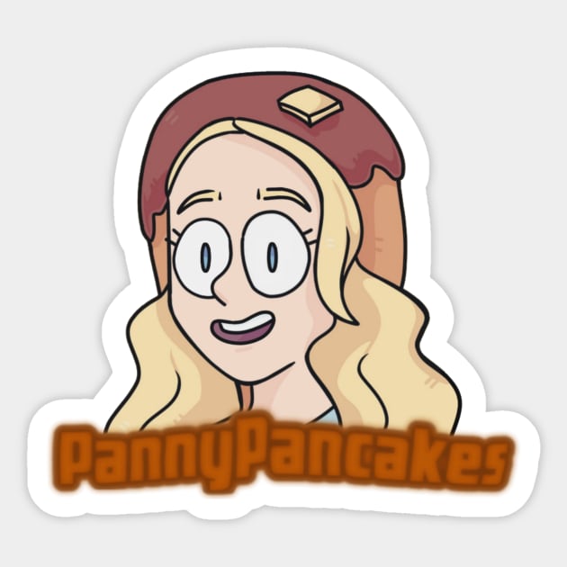 Drawn Logo Sticker by PannyPancakes